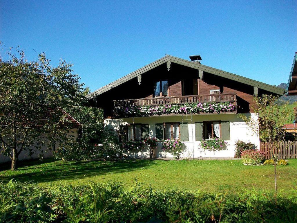 Ferienwohnung Emilia mit Bergblick  Ruhpolding Exterior foto